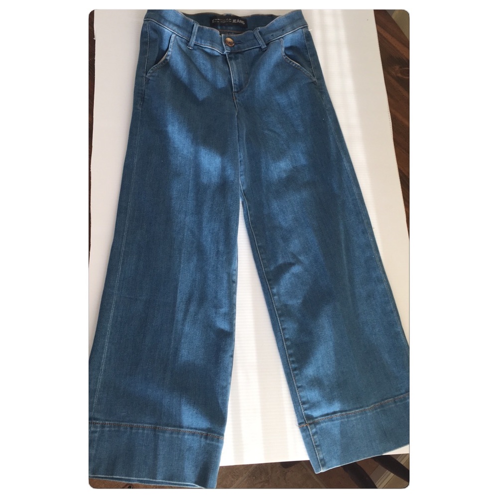 Express Wide Leg Crop Jeans - Picture 5 of 8